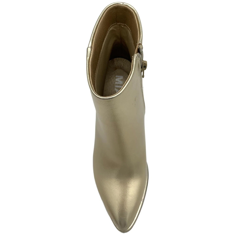 MIA Women's Domina Heel Boots Gold - Medium - Picture 2 of 3